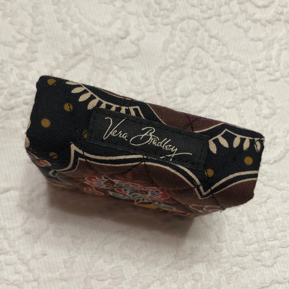Vera Bradley Multicolor Paisley Quilted Jewelry Box
